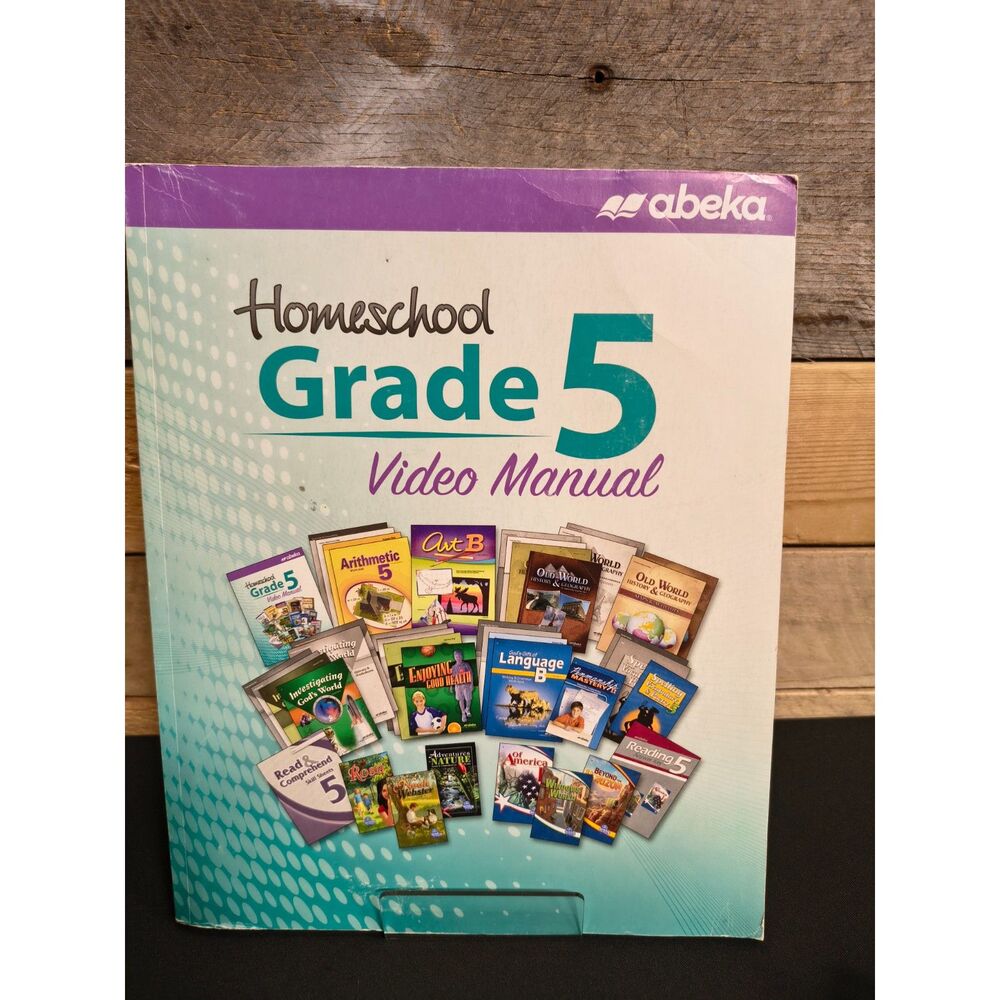 A Beka Homeschool Grade 5 Video Manual 5th Ed. Pt # 30531602